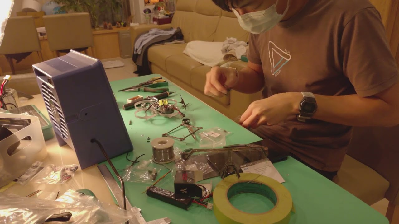 I thought FPV drone fixing was fun until this Taiwan tech building showed Asian professional craftsm