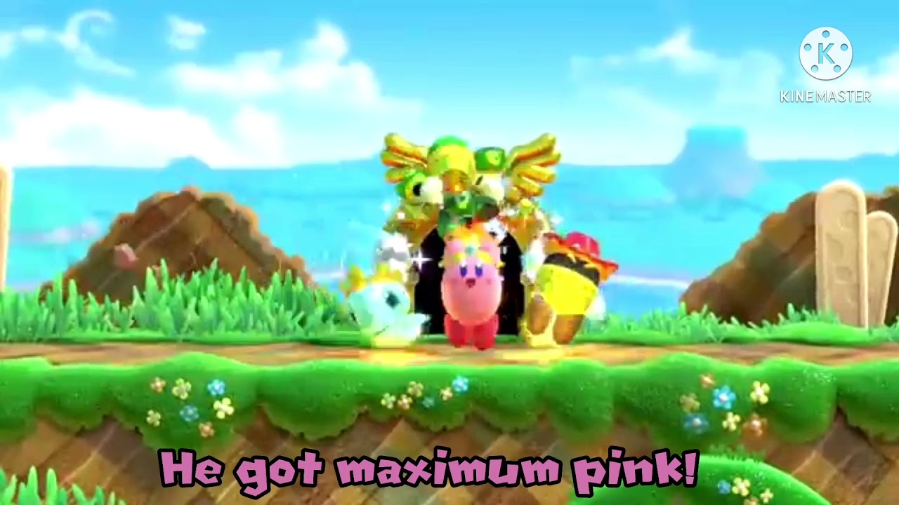 Kirby right back at ya intro but it’s actually Kirby star allies