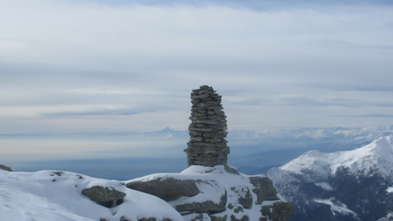 Scialpinismo. Cima La Torretta.