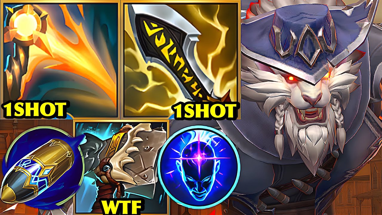 Wild Rift China Rengar Jungle | 20KILL ONE-SHOT ASSASSIN! IS CRIT RENGAR UNSTOPPABLE?! | Build Runes