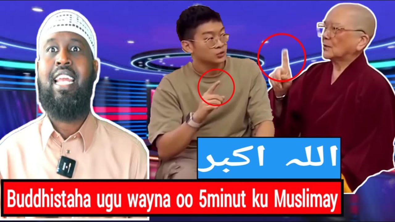 Allahu Akbar : Wadaad ka Mida Diinta Buddhistaha oo Si cajiib ah kuso Muslimay