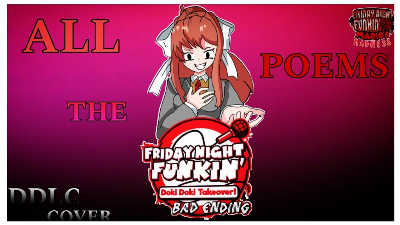 ALL-THE-POEMS | DOKI DOKI TAKEOVER BAD ENDING (UST)