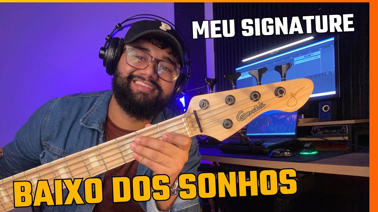 🔥O BAIXO DOS MEUS SONHOS! Review completo do meu Signature Joab Pereira by Geraldi Custom