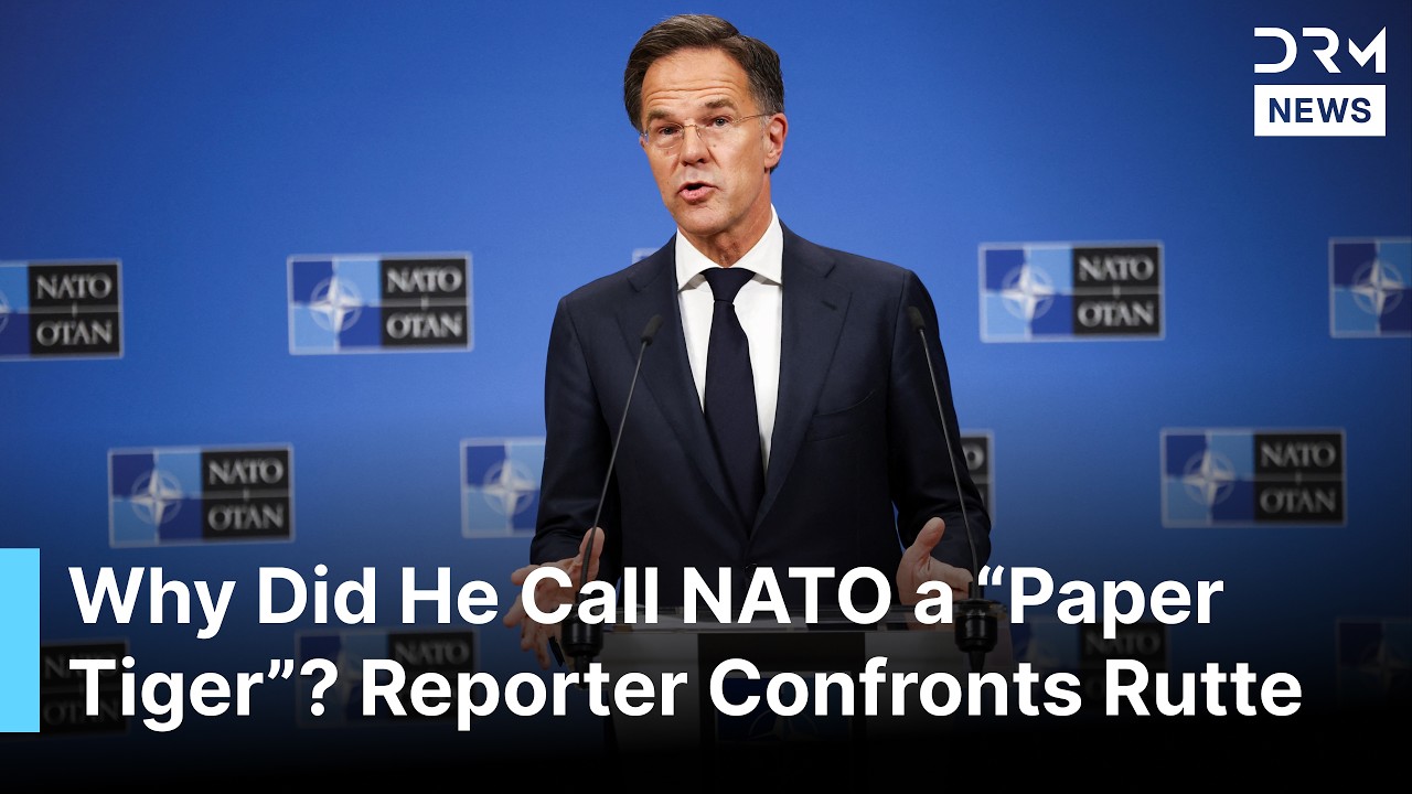 FULL Q&A: Reporter Confronts NATO Chief Rutte Over Hegseth US Forces Review Remarks | AC1B