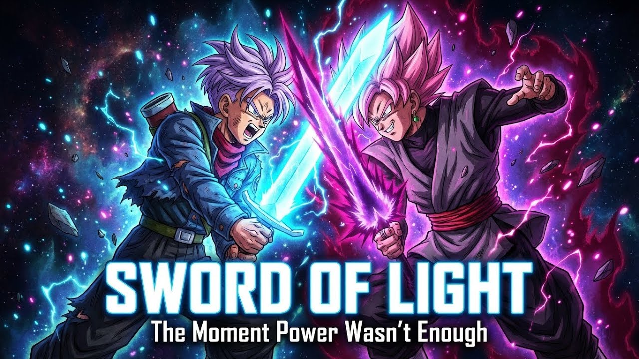 Future Trunks vs Goku Black: The Sword of Light