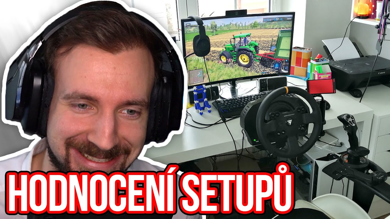 HODNOTÍM VAŠE SETUPY!