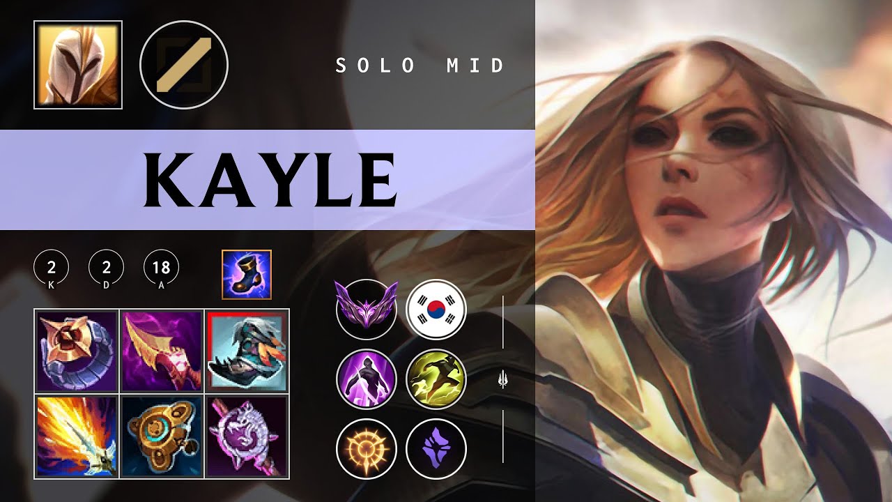 Kayle Mid vs Zoe - KR Master Patch 26.02