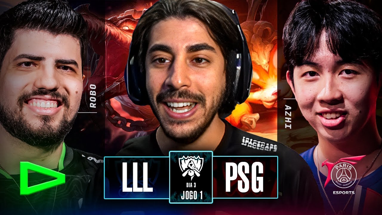 LOUD x PSG Talon | Jogo 1 - Worlds 2023: 3º DIA - Play In | Ilha das Lendas