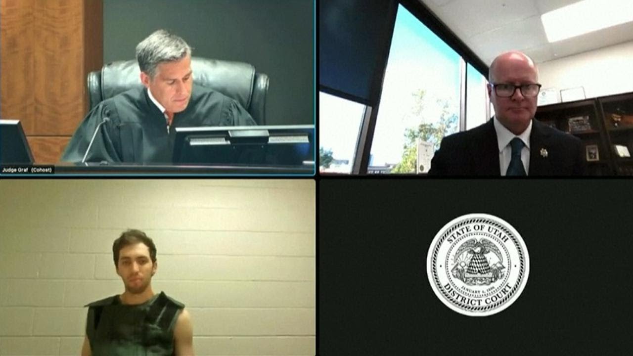 Omicidio CHARLIE KIRK: l'udienza preliminare di Tyler Robinson in video collegamento dal carcere