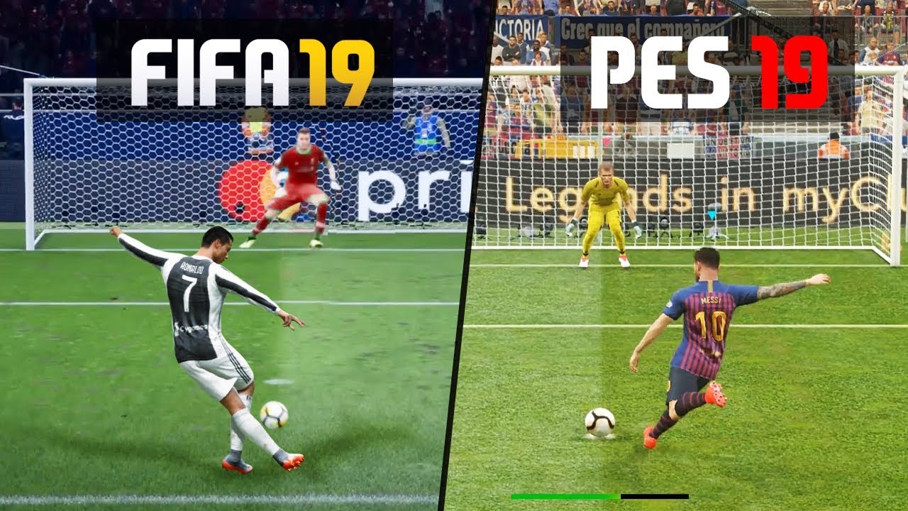 FIFA 19 vs PES 19: Penalty Kicks