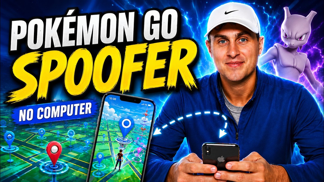 Как использовать спуфер в Pok&eacute;mon GO в 2026 году ✅ Без компьютера (iOS и Android)