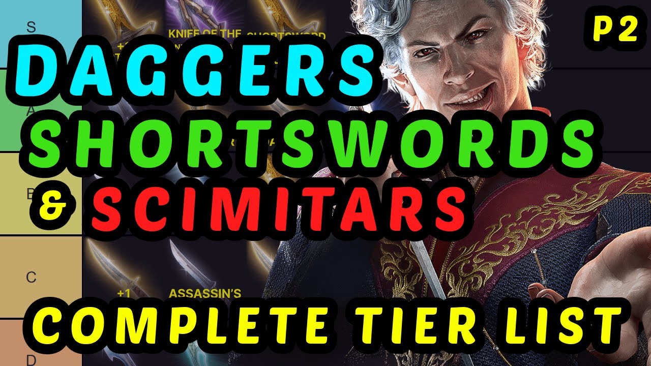 The BEST ROGUE WEAPONS in Baldur's Gate 3 - Honor Mode Tier List and Guide - Part 2
