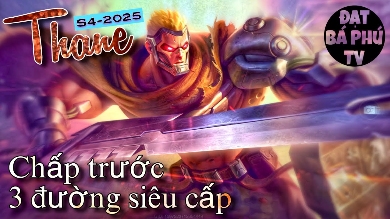 AOV Game Guide | THANE mùa S4-2025 | bị đối phương liên tục nháy đèn... và cái kết ?!!
