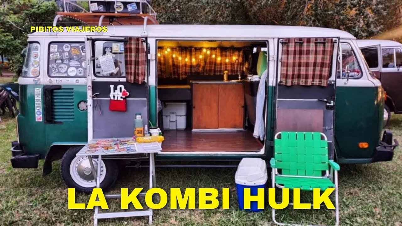 La INCREÍBLE KOMBI HULK! de Matías #historiasdeviajeros #pibitosviajeros