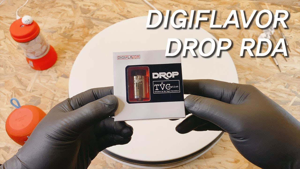 [4K] DIGIFLAVOR DROP RDA Unboxing&Review - 드랍RDA