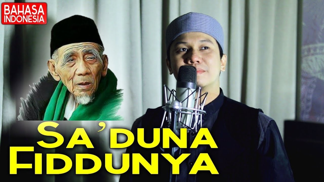 SA'DUNA FIDDUNYA Bahasa Indonesia - Full Lirik