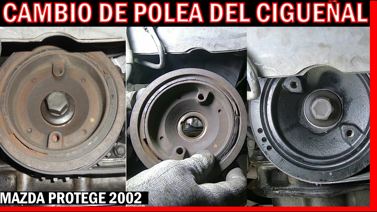 Auto con Ruidos y Vibraciones en las poleas (ruidos en el area de las bandas)