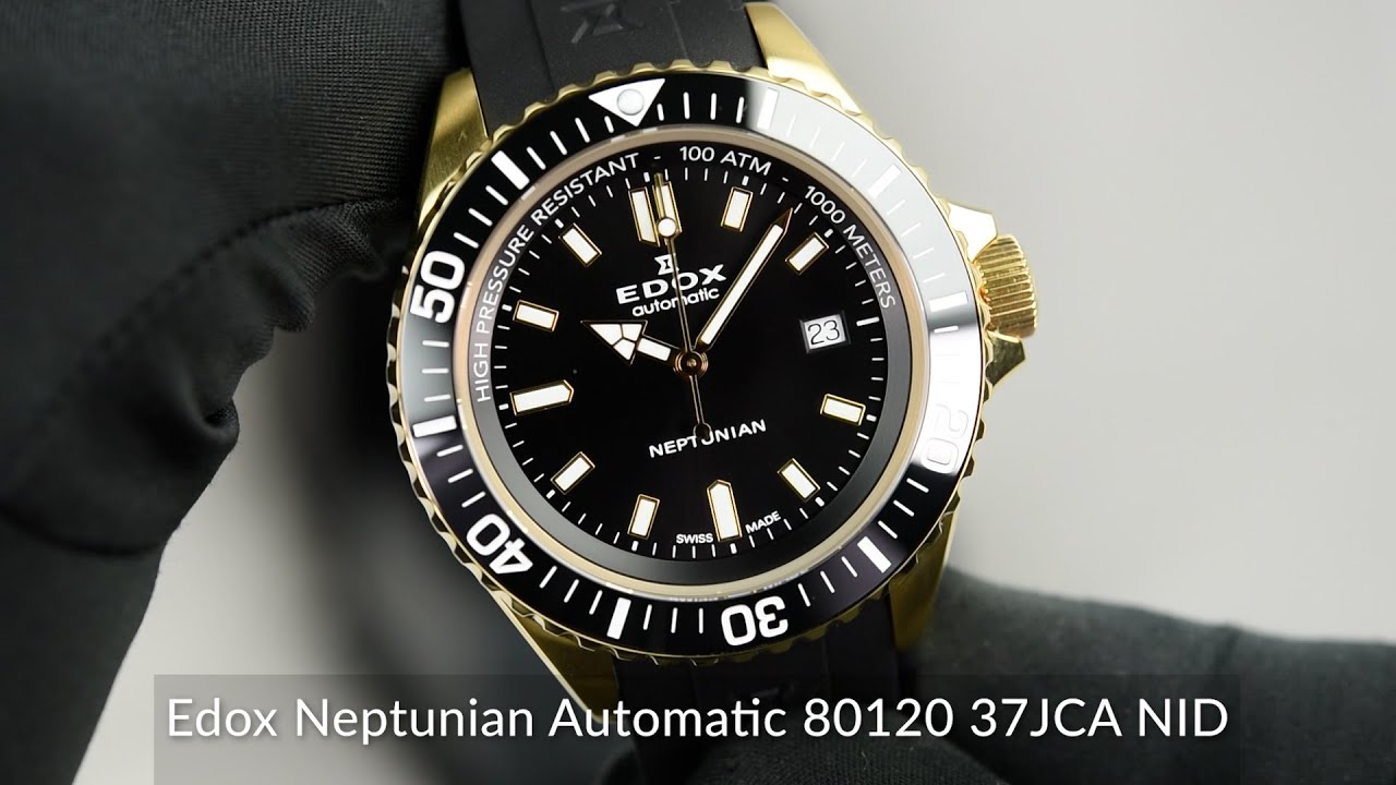 Edox Neptunian Automatic 80120 37JCA NID