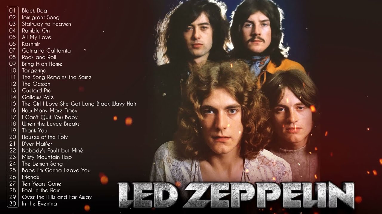 Best of Led Zeppelin Playlist | Led Zeppelin Greatest Hits Full Album