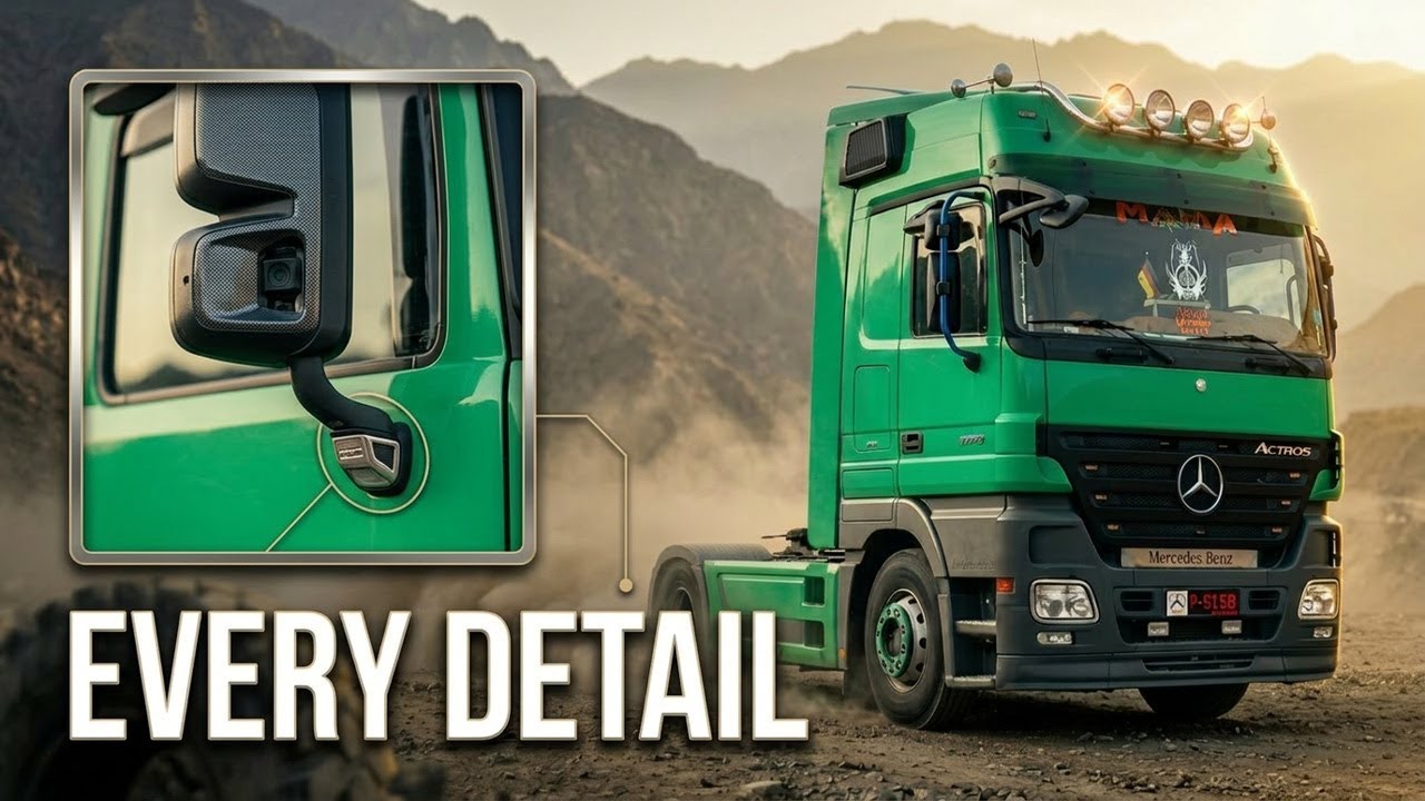 Mercedes Actros in Pakistan | Mercedes Actros 1848 | Mercedes-Benz Actros