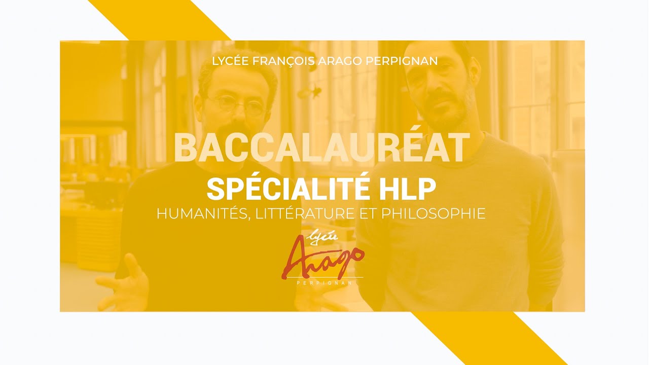 Spécialité HLP, Humanités, Littérature et Philosophie au baccalauréat