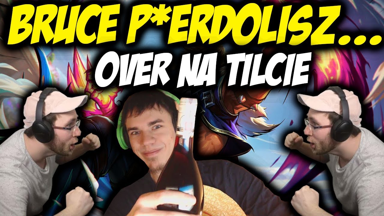 * GIGA STILTOWANY OVERPOW ORAZ DEBATA Z RANDOM BRUCEM NA TEMAT POSTACI W LOLU... *