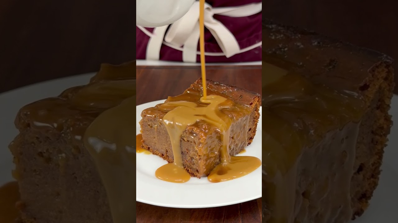 Gingerbread Pudding Cake #cake #recipe #gingerbread #dessert