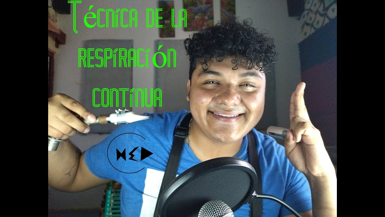 Respiración continua - Técnica respiración circular/ como mejorar en el sax alto
