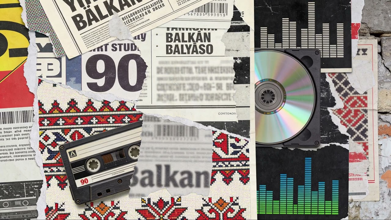 BALKANITE - 90'S - BLACK OR WHITE(COVER)