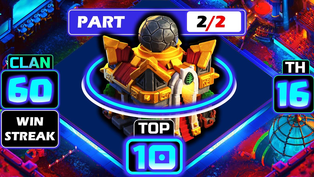 TOP 10! Best Town Hall 16 (TH16) Base Layout + Link 2025| NEW INSANE TH16 War Base | Clash of Clans