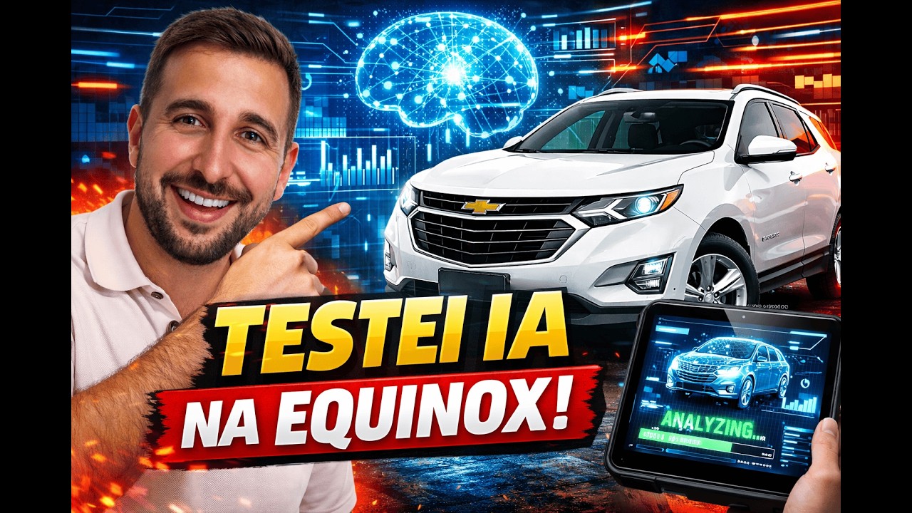Equinox não pega intermitente - P129F e P129B - diagnóstico com I.A Diagnoser
