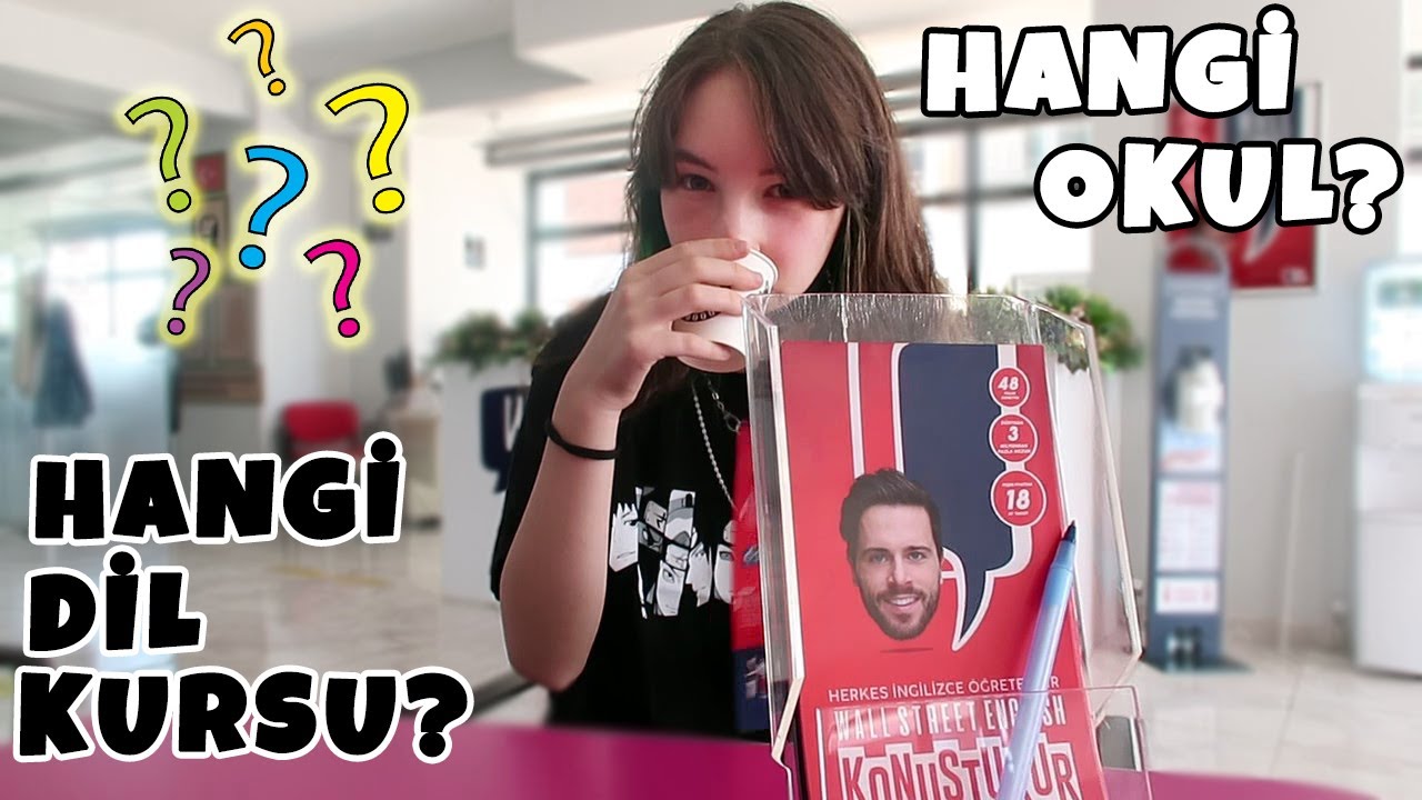 LİSE OKUL KAYDIM ve YENİ İNGİLİZCE KURSUM ✍️ | VLOG