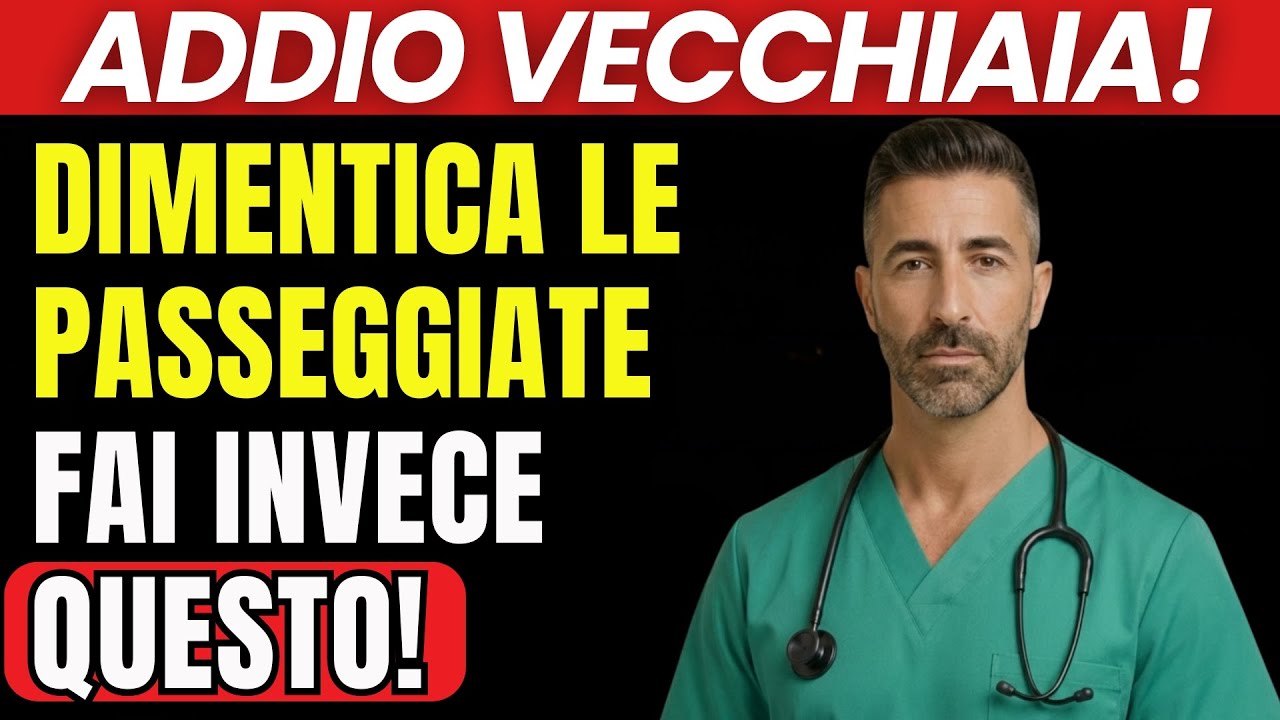 Hai più di 60 anni? Questo esercizio con una sedia è MIGLIORE della CAMMINATA.
