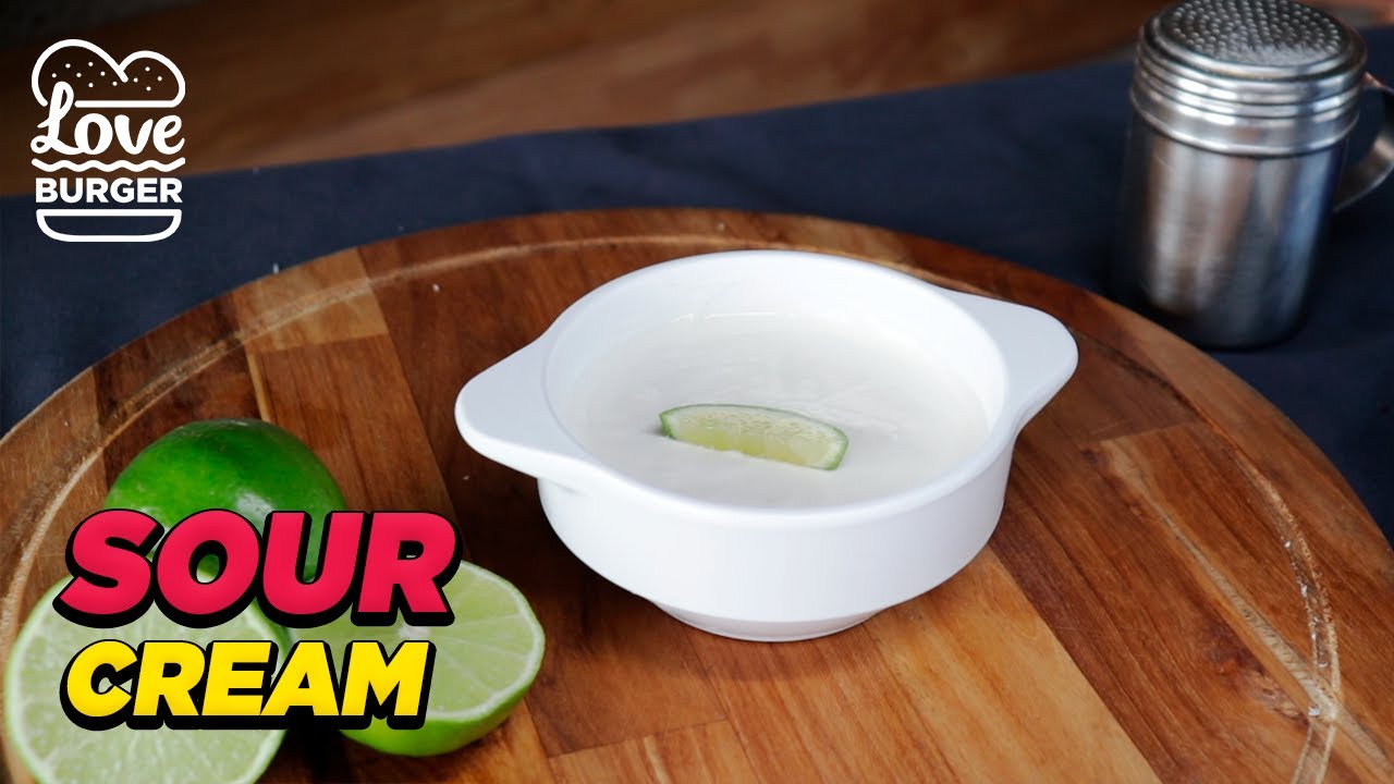 MOLHO SOUR CREAM: | como fazer molho mexicano para comer com nachos