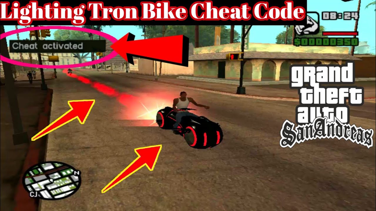 GTA San Andreas Tron Bike with Light Trail Code | how to install tron bike | ShakirGaming