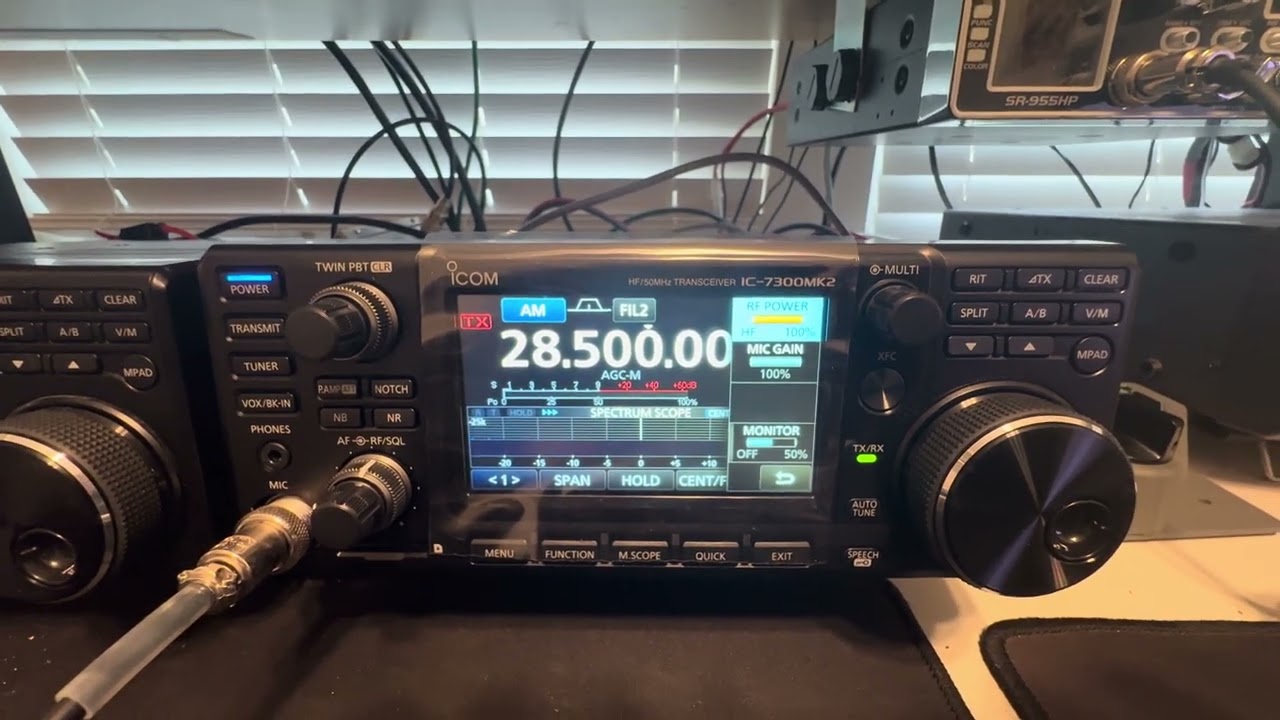 У Icom 7300 MK2 есть полноценный диапазон приема AM-сигнала!