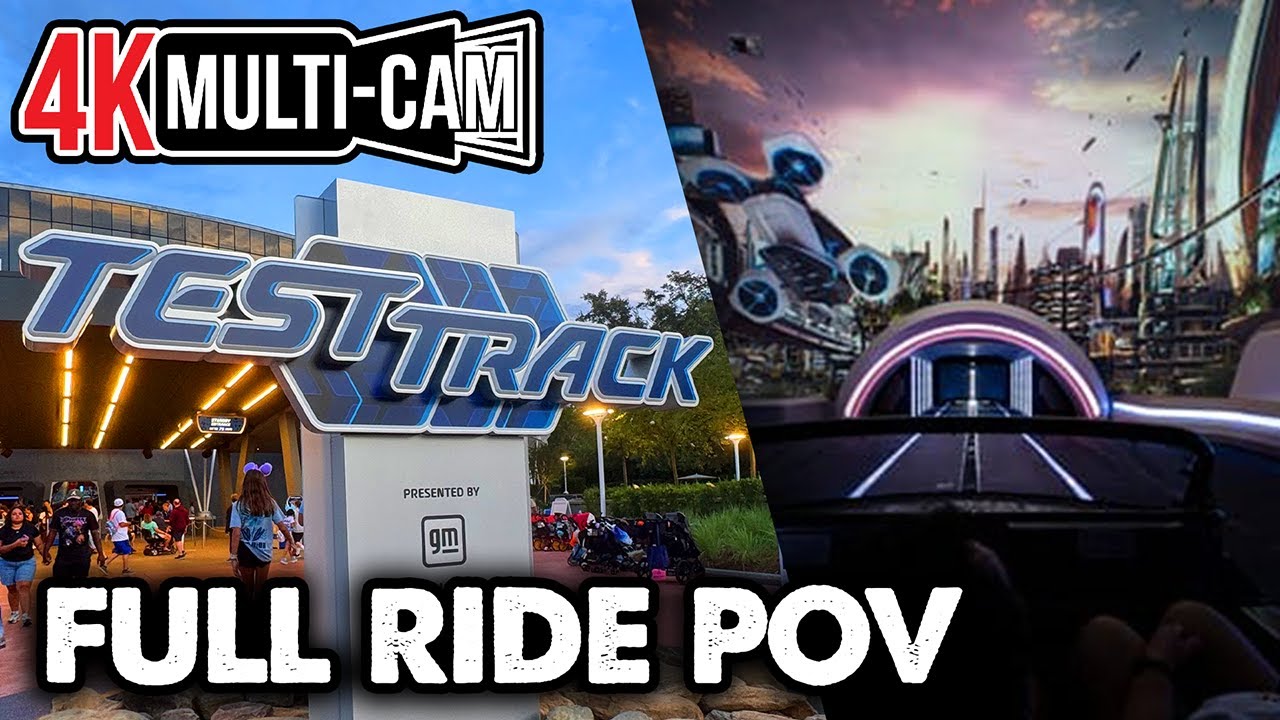 Test Track 3.0 - 4K Ride POV | Multi-Cam