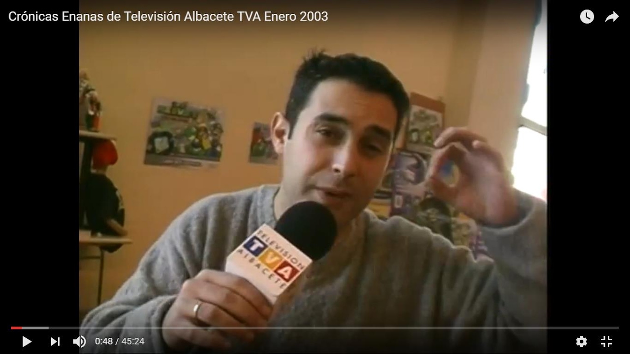 Crónicas Enanas de Televisión Albacete TVA Enero 2003