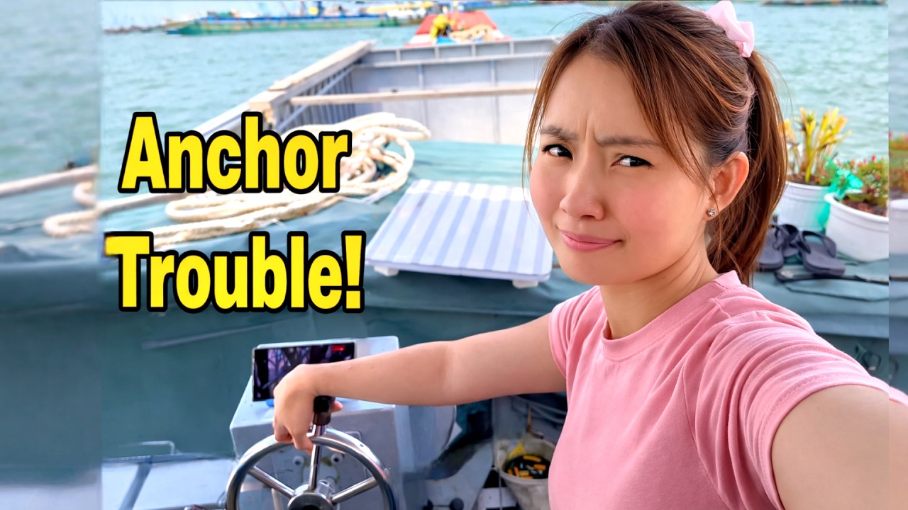 The Boat Girl’s Anchor Accident | Life on the Mekong River