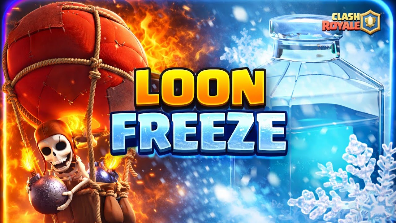 Balloon Freeze Is Unstoppable! 🥶🎈 | Clash Royale