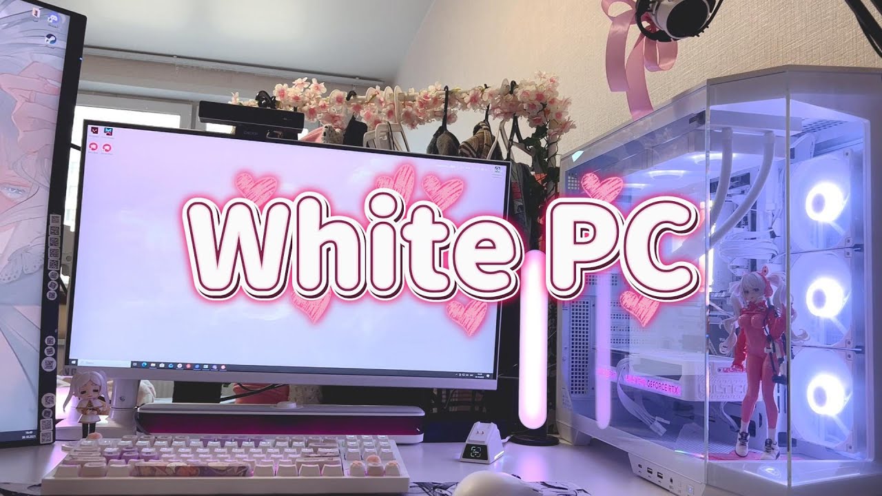 СОБРАЛИ ПЕРВЫЙ БЕЛЫЙ ПК С НУЛЯ  для моей сестры | White PC Build