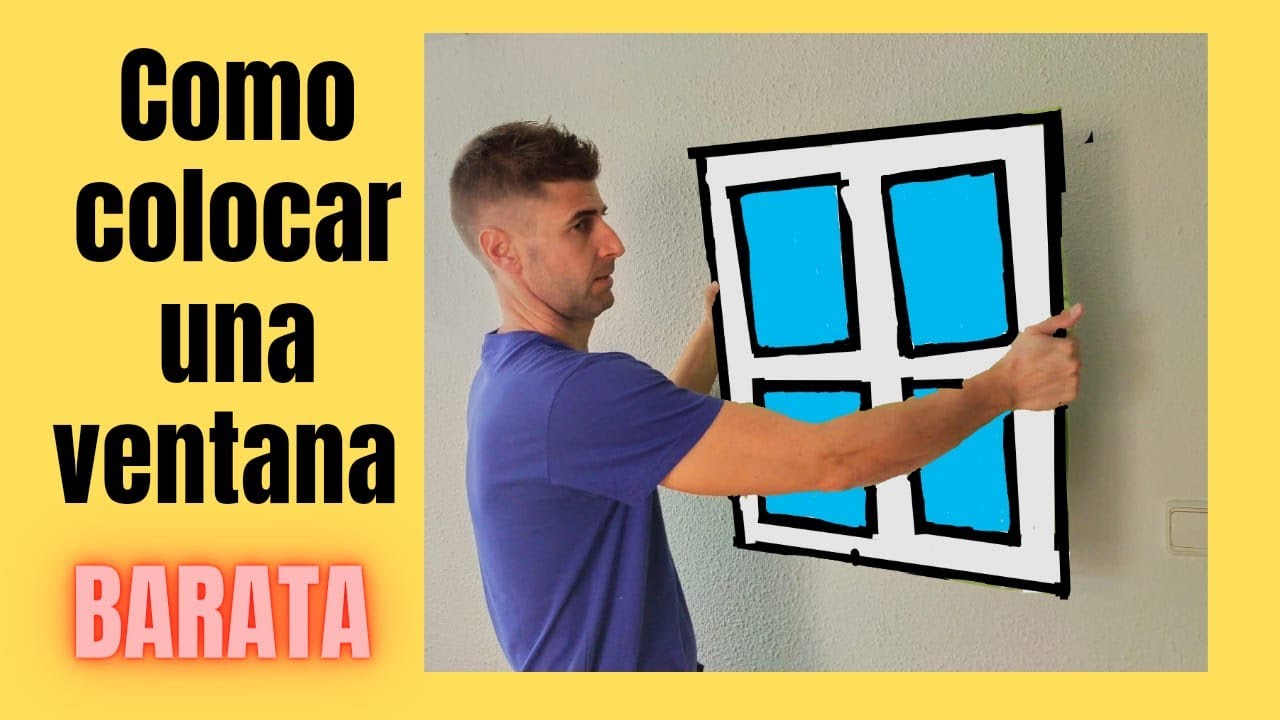 ​✅​COMO COLOCAR FÁCIL VENTANAS  BARATAS