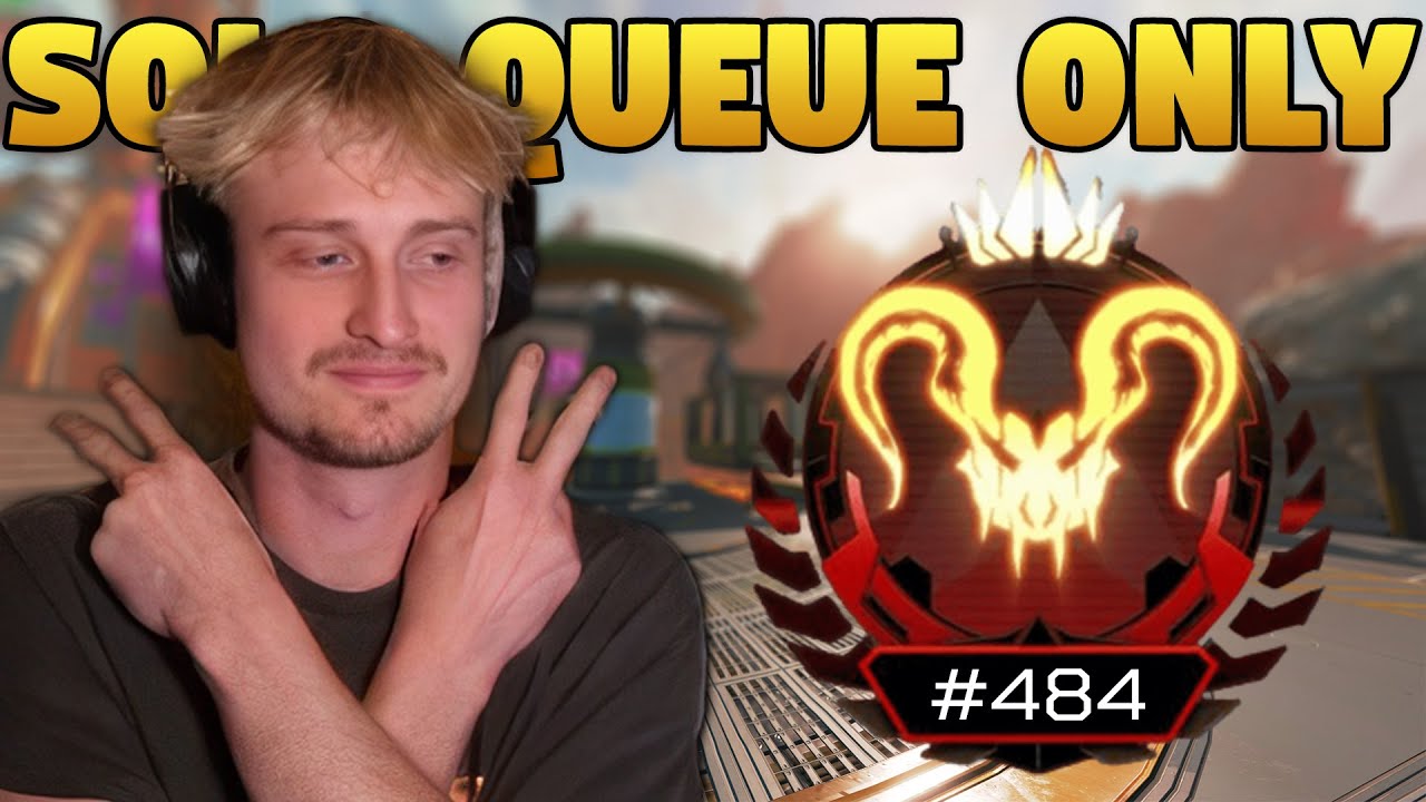 I SOLO QUEUED TO APEX PREDATOR