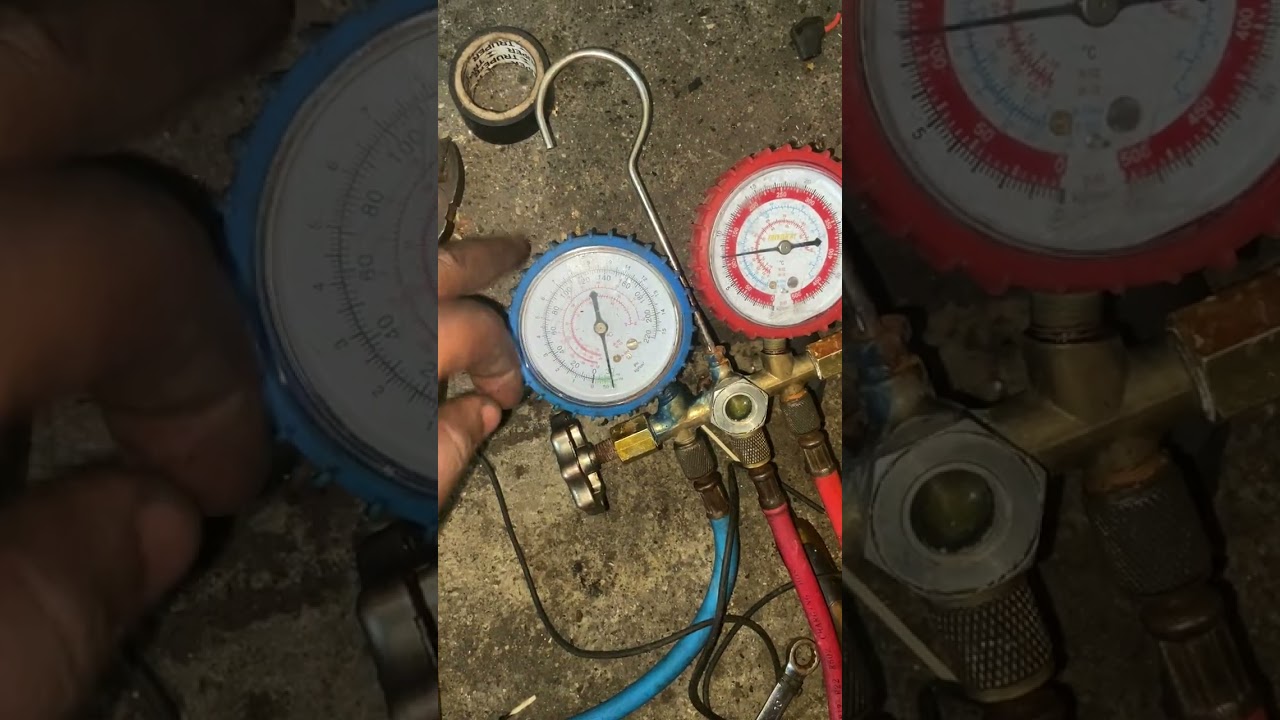 Instalar compresor aser le vació precion