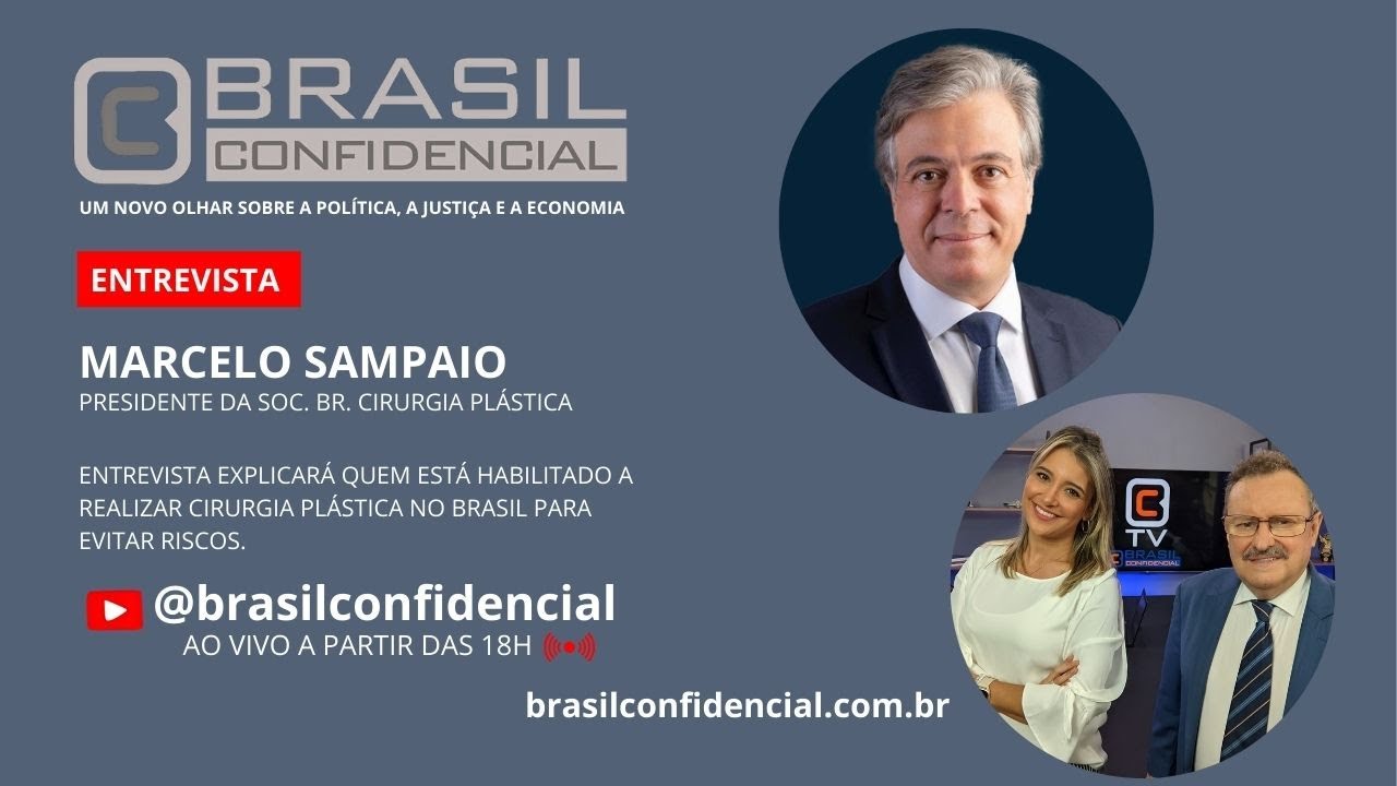 BC TV de 06/03/2026 - Marcelo Sampaio, Presidente da Soc. Br. Cirurgia Plástica
