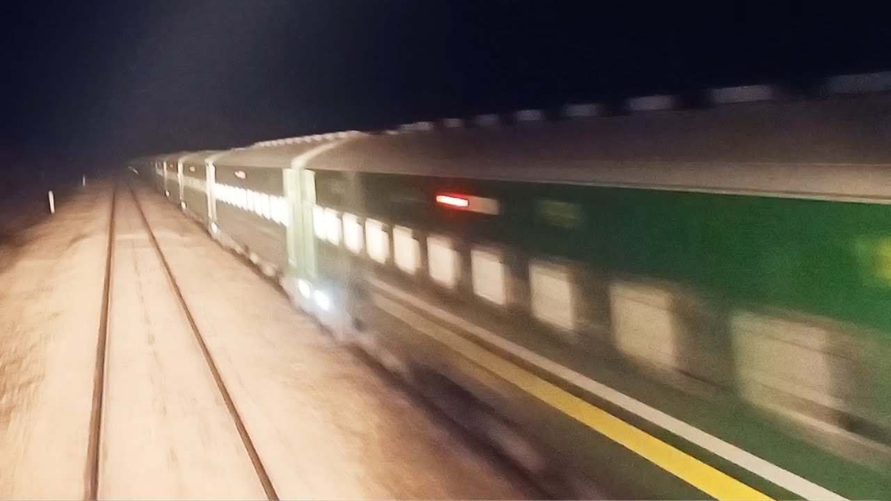 Green Line Express Super Speed with New Chinese Coaches  I  Green Line Express
