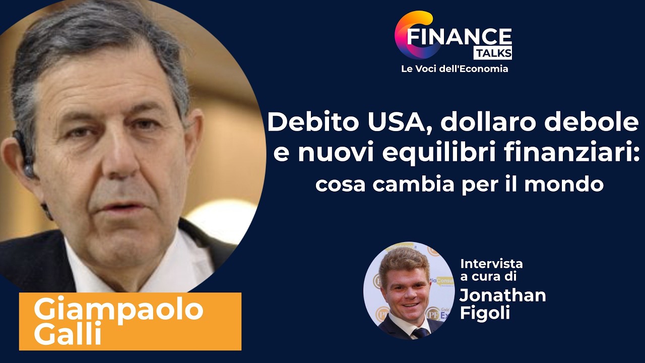 Debito USA, dollaro debole e nuovi equilibri finanziari: cosa cambia per il mondo