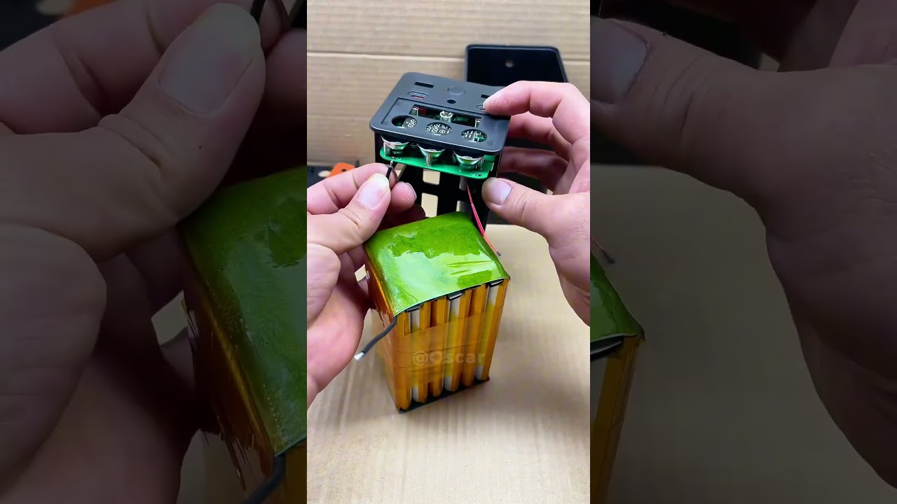 DIY 60000mAh Power Bank Assembly #battery  #project