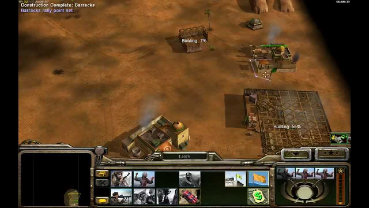 C&C Generals Zero Hour Campaign - GLA 2 Speedrun[HARD]