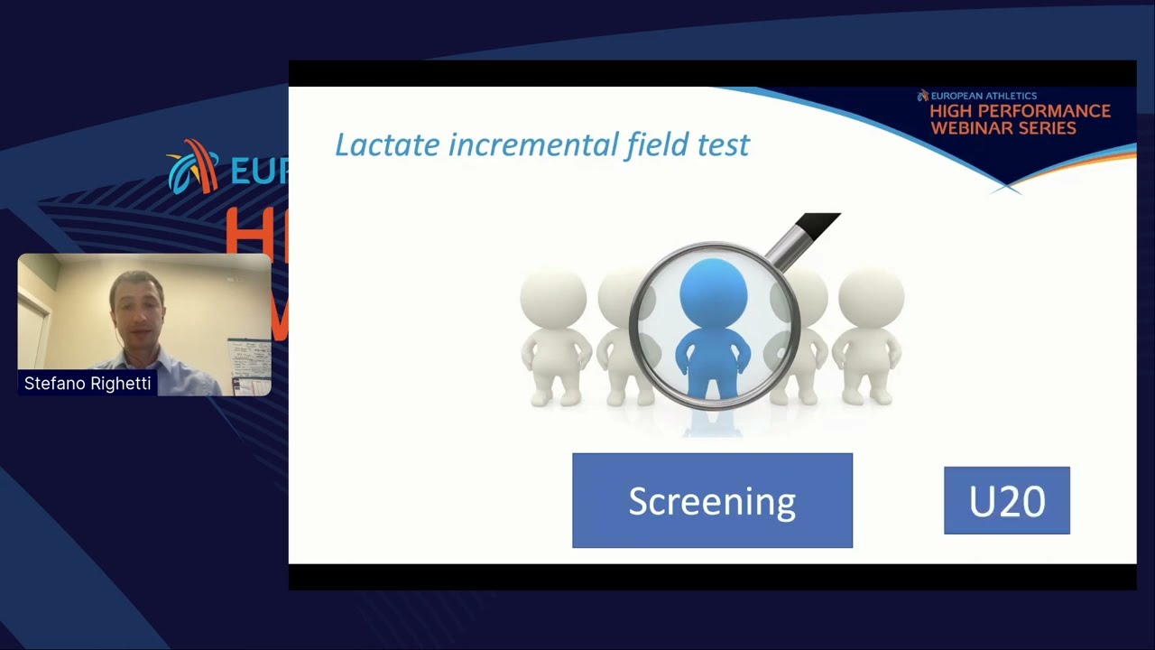 hpws 2023  Stefano Righetti .  The Science behind endurance training data from the Italian athletics